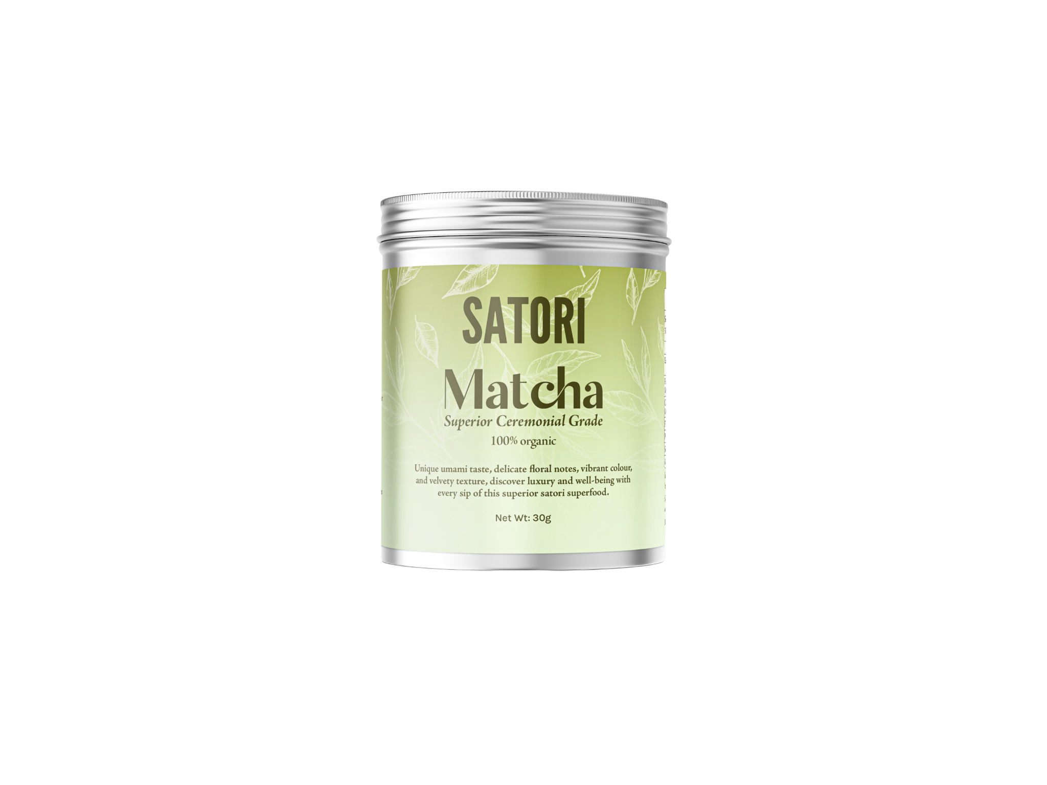 Satori matcha tin